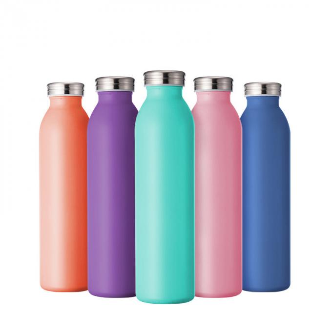 Бутылка с водой нержавеющей стали металла Thermos стены широкого вакуума доказательства утечки рта питьевого BPA свободного двойная выпивая с крышками