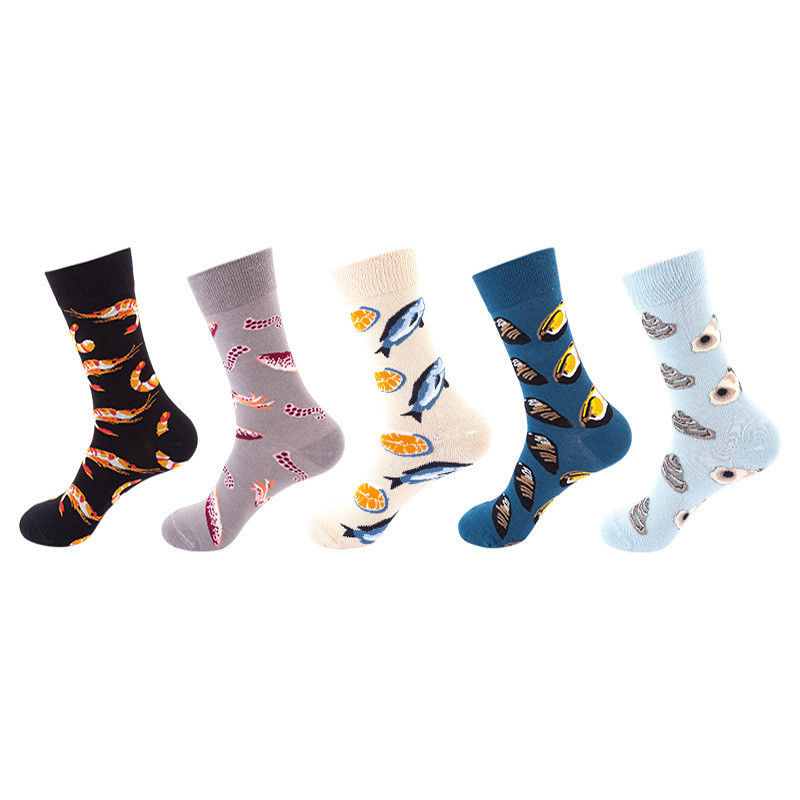 Antislip Underwear Sustainable Breathbale Crew Socks With High Tops